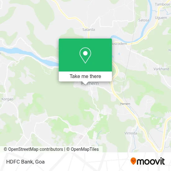 Hdfc Bank map