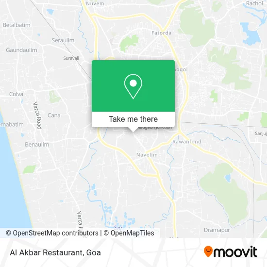 Al Akbar Restaurant map
