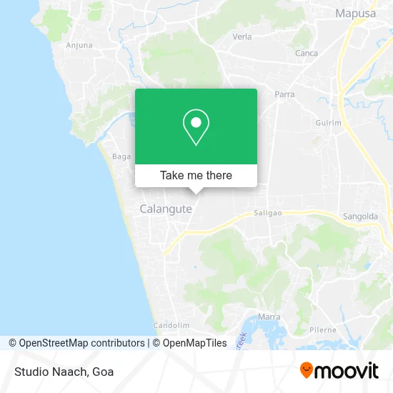 Studio Naach map