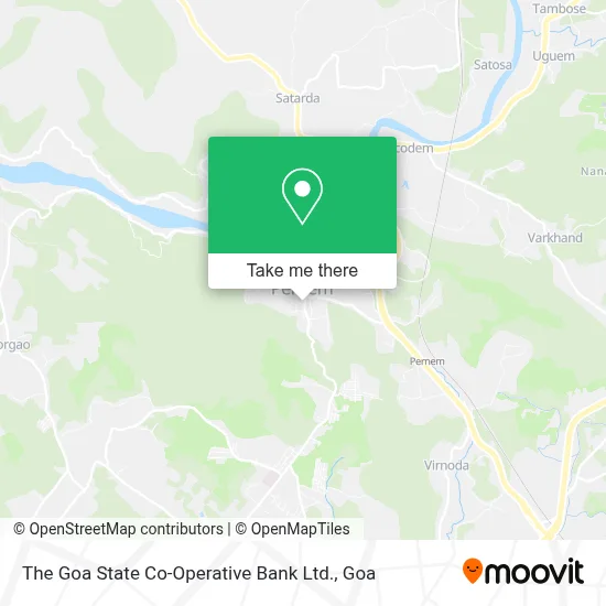 The Goa State Co-Operative Bank Ltd. map