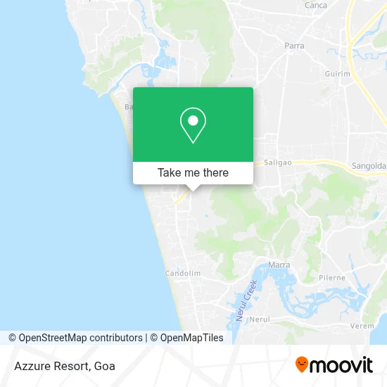 Azzure Resort map