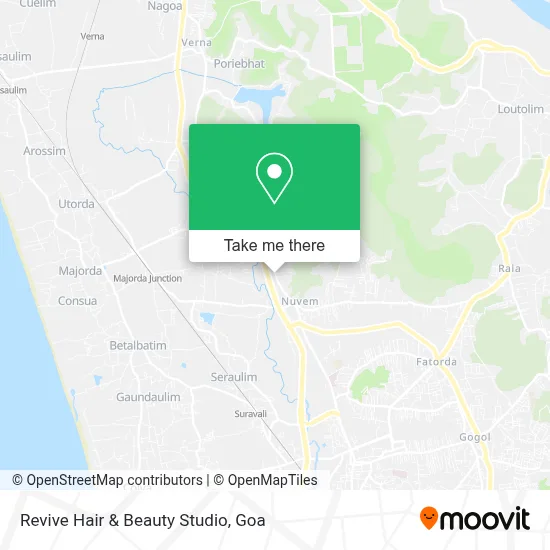 Revive Hair & Beauty Studio map