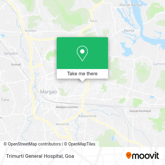 Trimurti General Hospital map