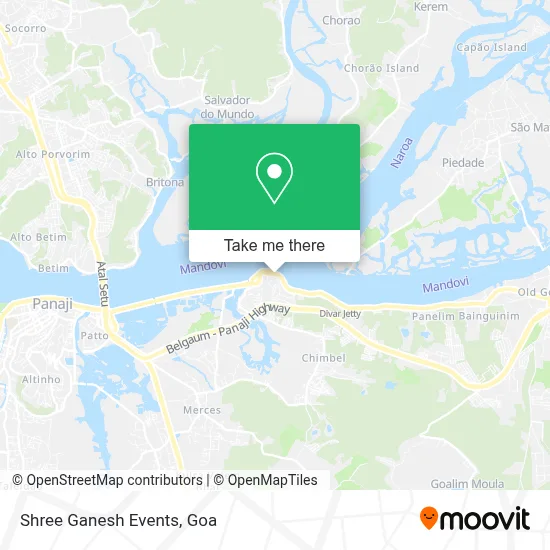 Shree Ganesh Events map