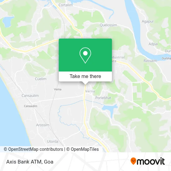 Axis Bank Atm map