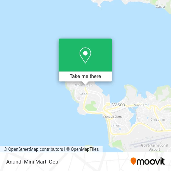 Anandi Mini Mart map