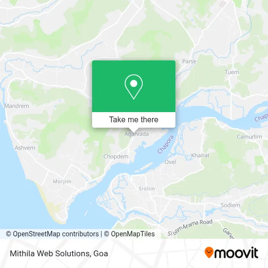 Mithila Web Solutions map