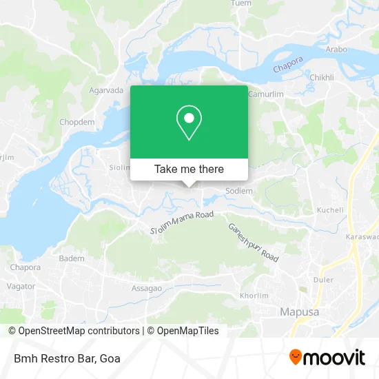 Bmh Restro Bar map
