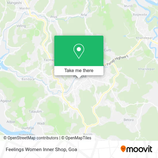 Feelings Women Inner Shop map