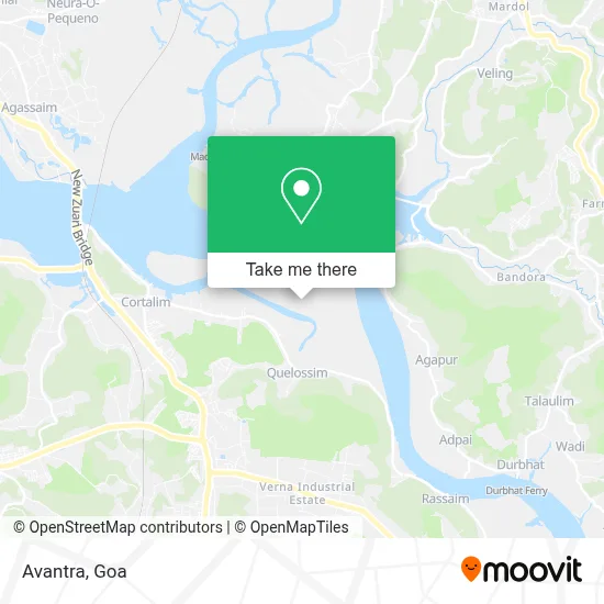 Avantra map