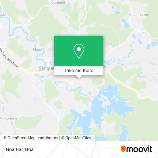 Goa Bar map