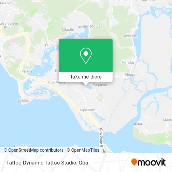 Tattoo Dynamic Tattoo Studio map