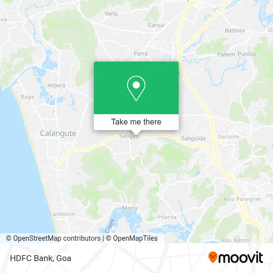 Hdfc Bank map