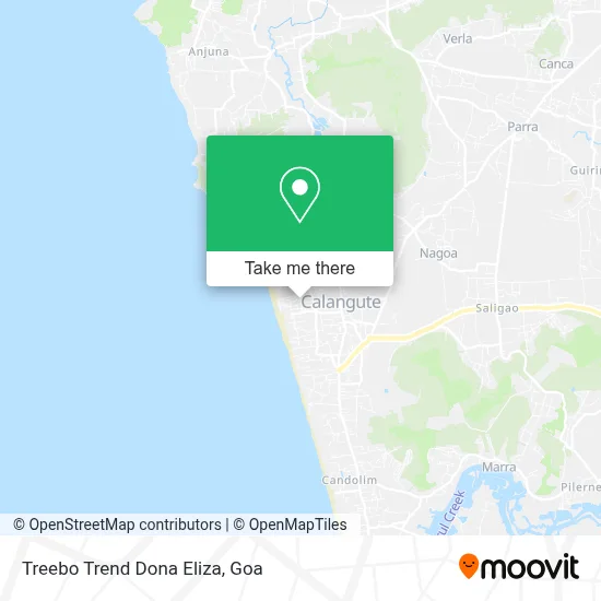 Treebo Trend Dona Eliza map