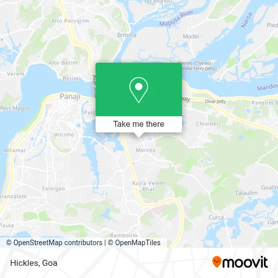 Hickles map