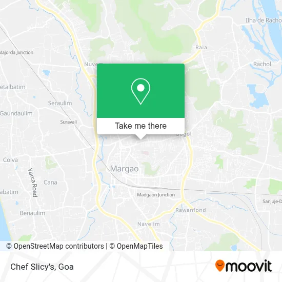 Chef Slicy's map