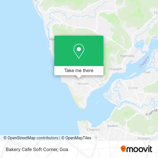 Bakery Cafe Soft Corner map