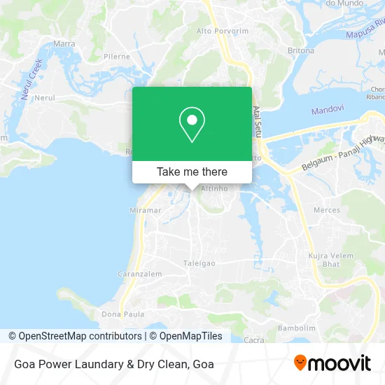 Goa Power Laundary & Dry Clean map