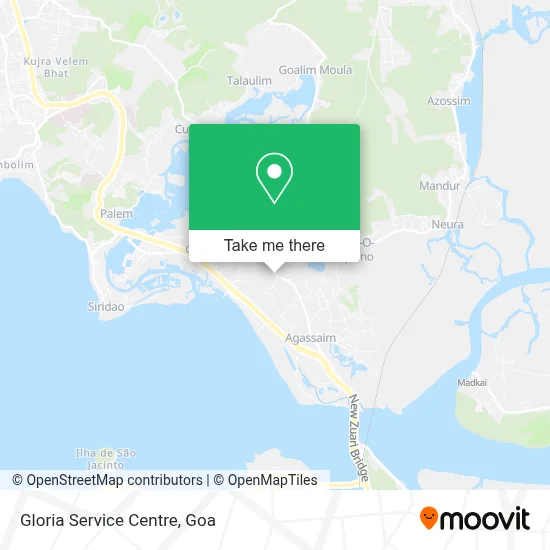 Gloria Service Centre map