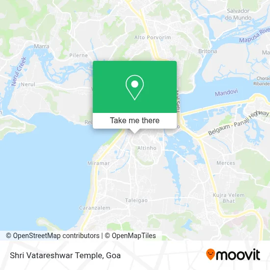 Shri Vatareshwar Temple map