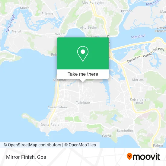 Mirror Finish map