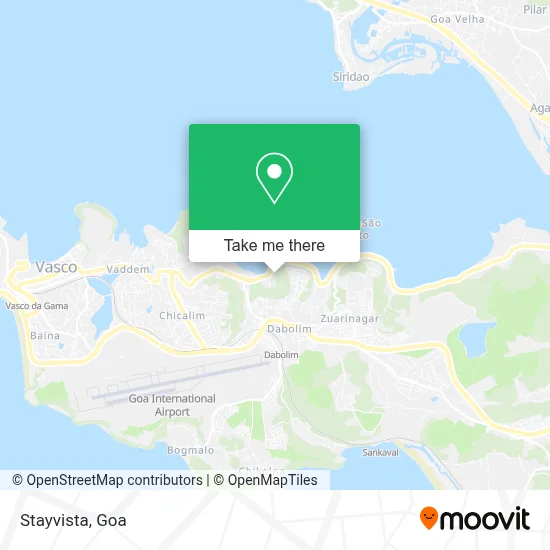 Stayvista map