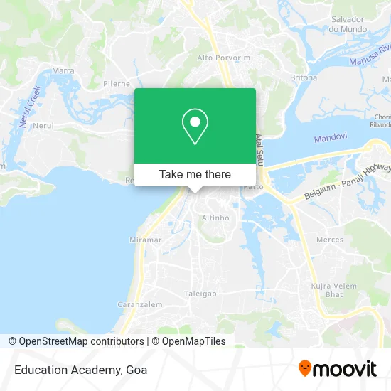 Education Academy map