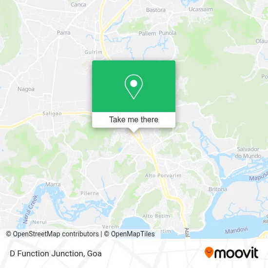 D Function Junction map