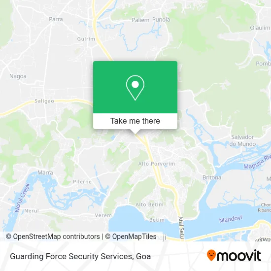 Guarding Force Security Services map