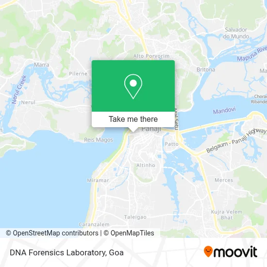 Dna Forensics Laboratory map