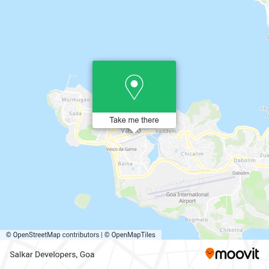 Salkar Developers map