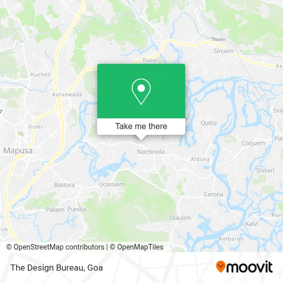 The Design Bureau map