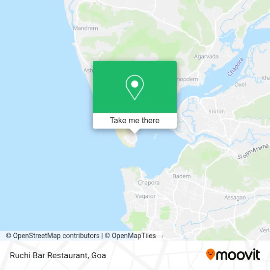 Ruchi Bar Restaurant map