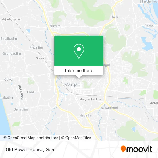 Old Power House map