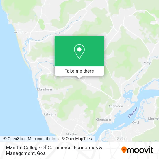 Mandre College Of Commerce, Economics & Management map