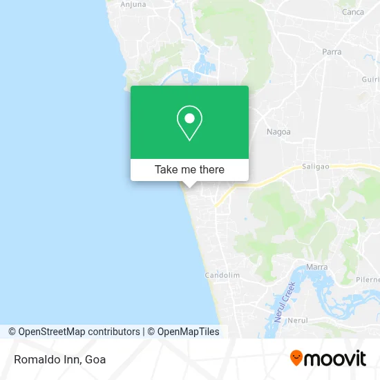 Romaldo Inn map