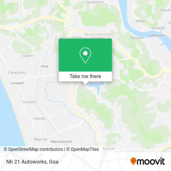 Nh 21 Autoworks map