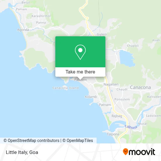 Little Italy map