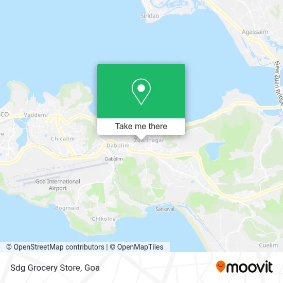 Sdg Grocery Store map