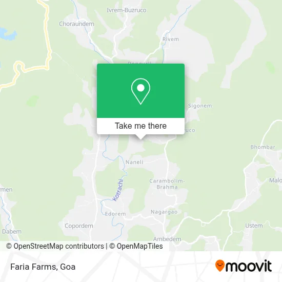 Faria Farms map