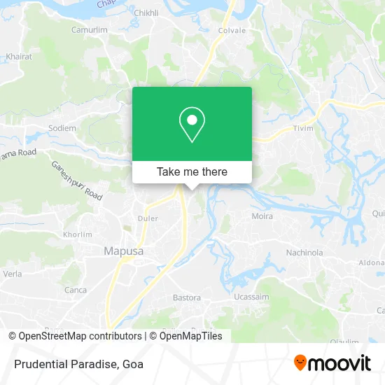 Prudential Paradise map