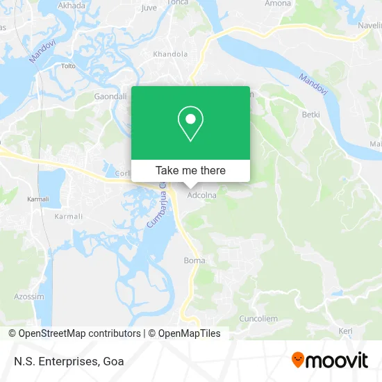 N.S.Enterprises map
