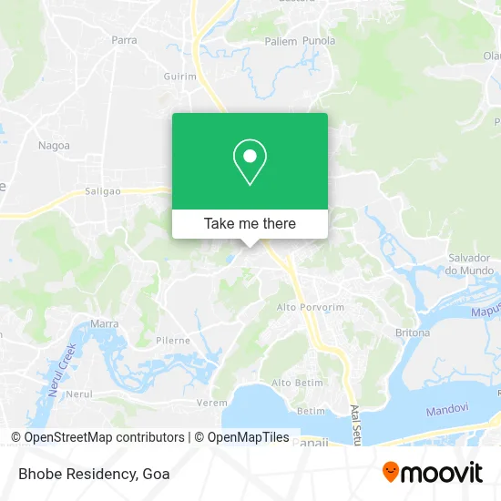 Bhobe Residency map