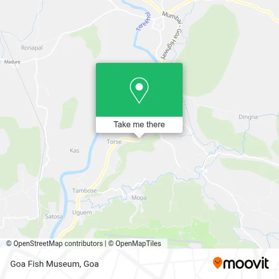 Goa Fish Museum map