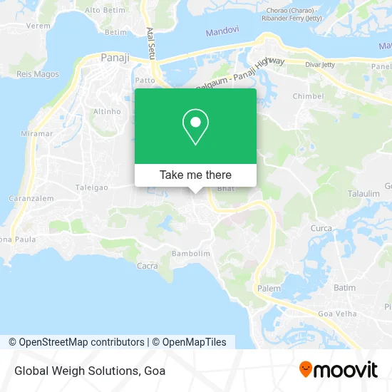 Global Weigh Solutions map
