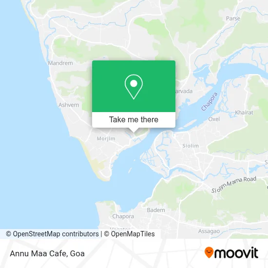 Annu Maa Cafe map