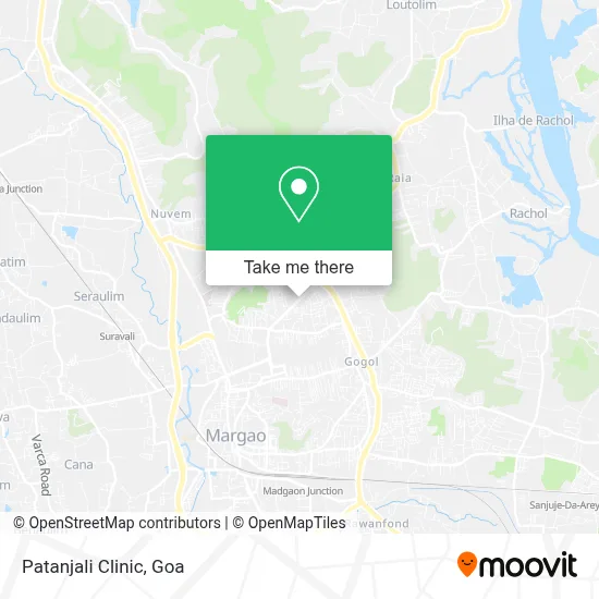 Patanjali Chikitsalay map