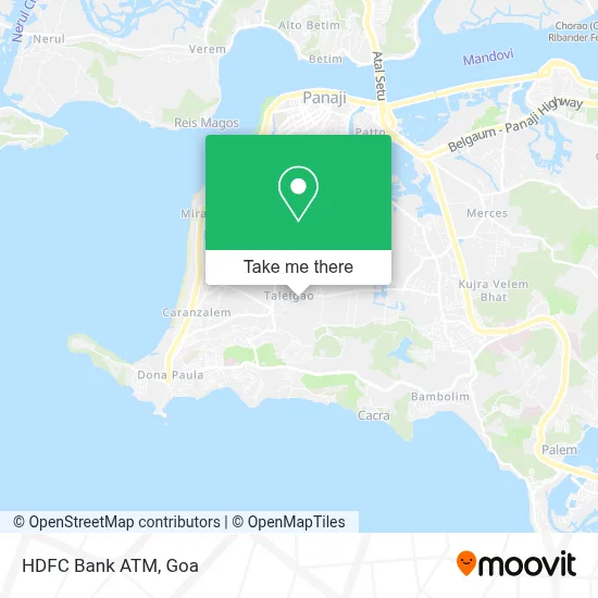 Hdfc Bank Atm map