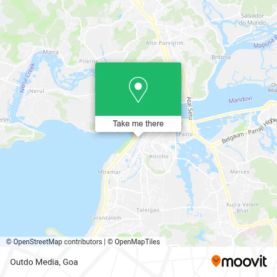 Outdo Media map