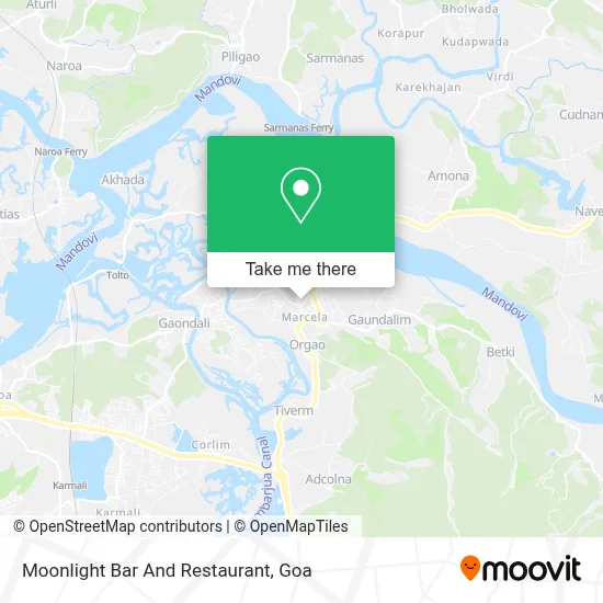 Moonlight Bar And Restaurant map
